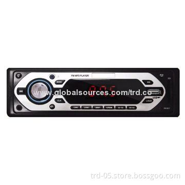 Car MP3 Player, 12V DC Voltage, No CD Deck Mechanism